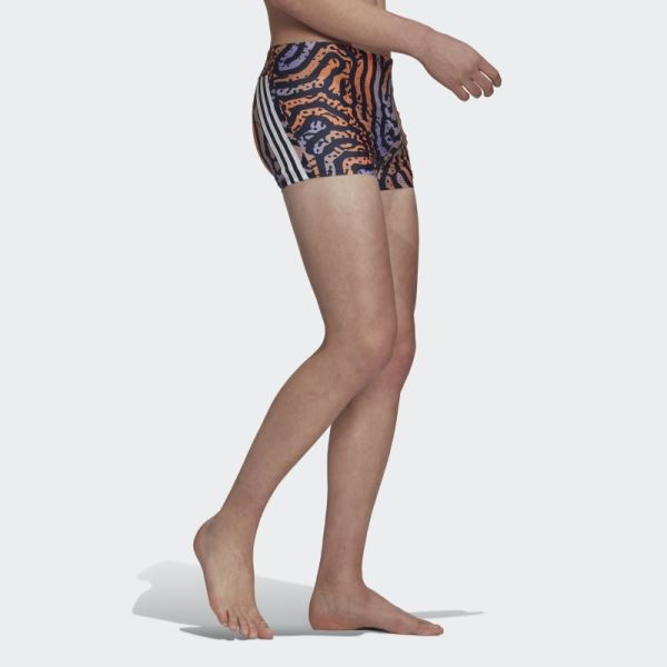 Adidas Ink Colour Maze Swim Boxers