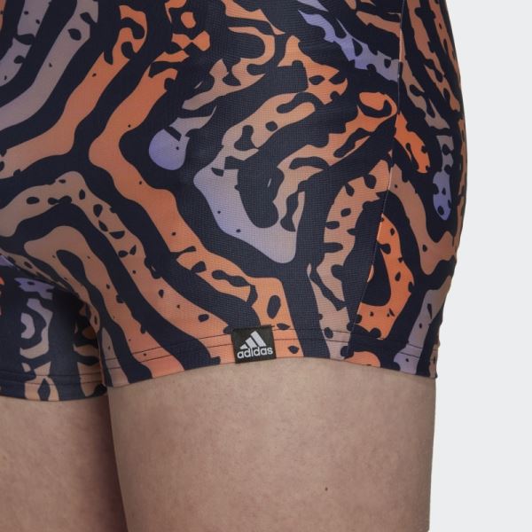 Adidas Ink Colour Maze Swim Boxers