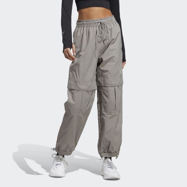 Adidas by Stella McCartney TrueCasuals Woven Solid Tracksuit Bottoms Dove Grey