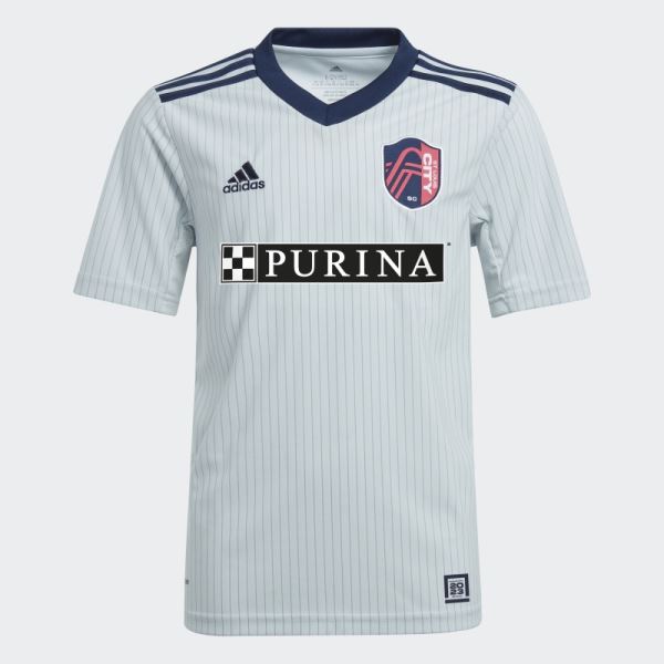 St. Louis CITY SC 23 Away Jersey Adidas Grey