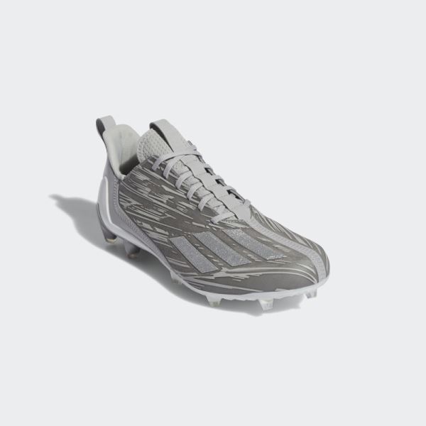 Adidas Grey Adizero Cleats