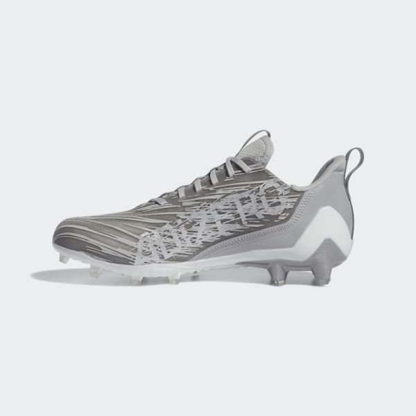 Adidas Grey Adizero Cleats