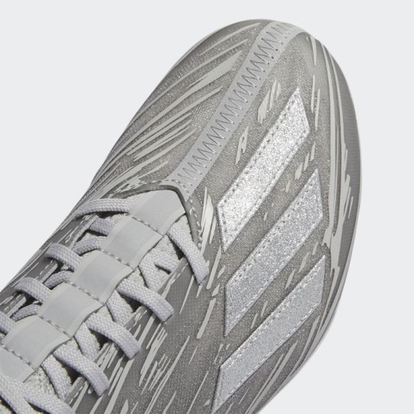 Adidas Grey Adizero Cleats