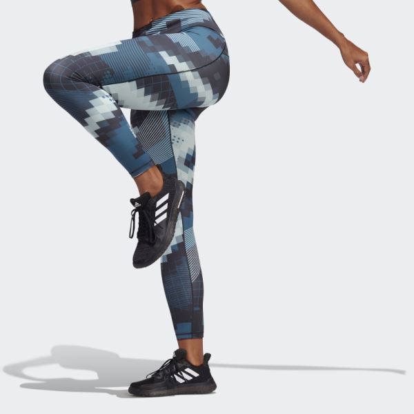 Mint Fashion Adidas x Peloton Believe This Tights