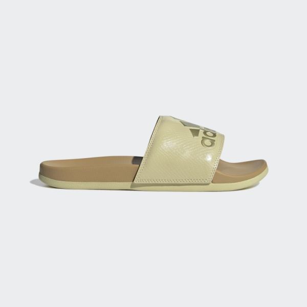 Sandy Beige Adidas Adilette Comfort Slides