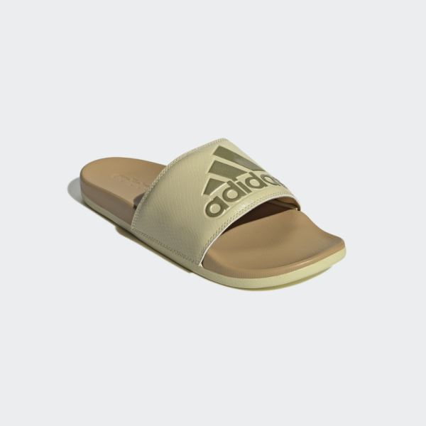 Sandy Beige Adidas Adilette Comfort Slides