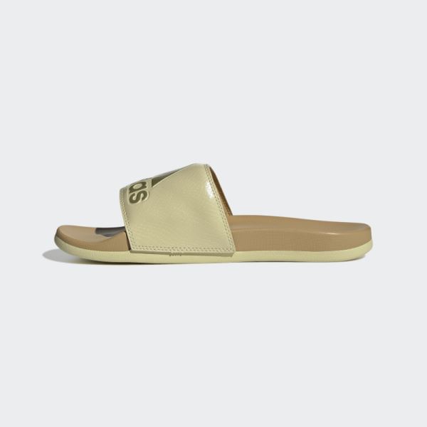 Sandy Beige Adidas Adilette Comfort Slides