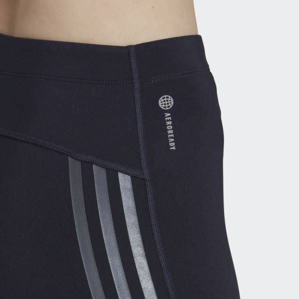 Ink Adidas Run Icons Short Leggings