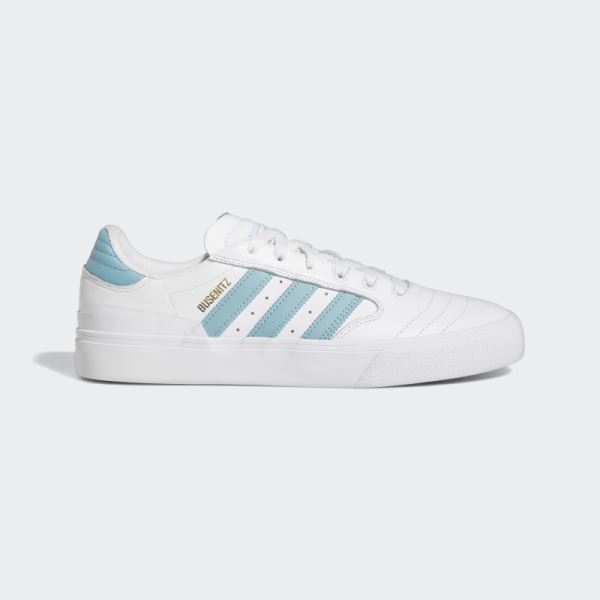 Adidas White Busenitz Vulc 2 Shoes