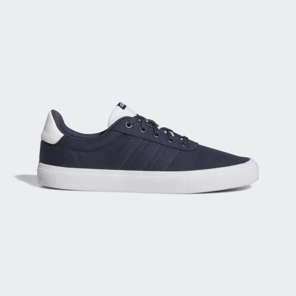 Navy Adidas Vulc Raid3r Skateboarding Shoes