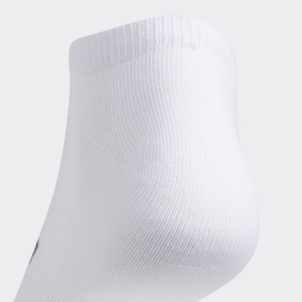 White Classic Superlite No-Show Socks 6 Pairs Adidas