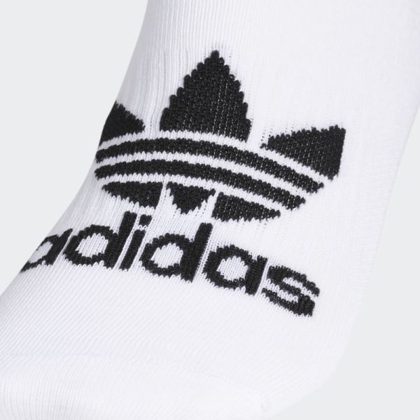 White Classic Superlite No-Show Socks 6 Pairs Adidas