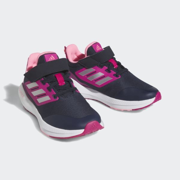 EQ21 Run 2.0 Bounce Sport Running Elastic Lace with Top Strap Shoes Ink Adidas