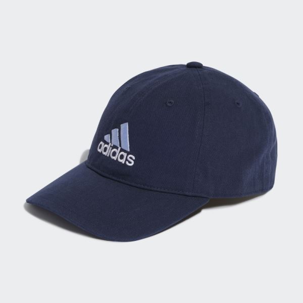 Adidas Two-Colour Embroidered Logo Dad Cap Ink