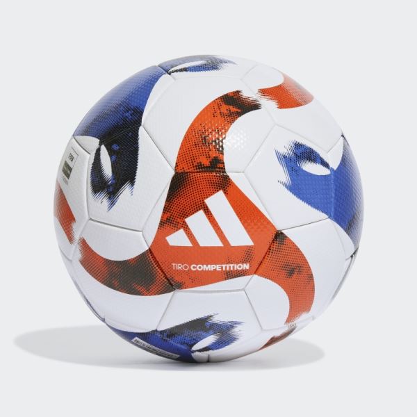 White Adidas Tiro Competition Ball